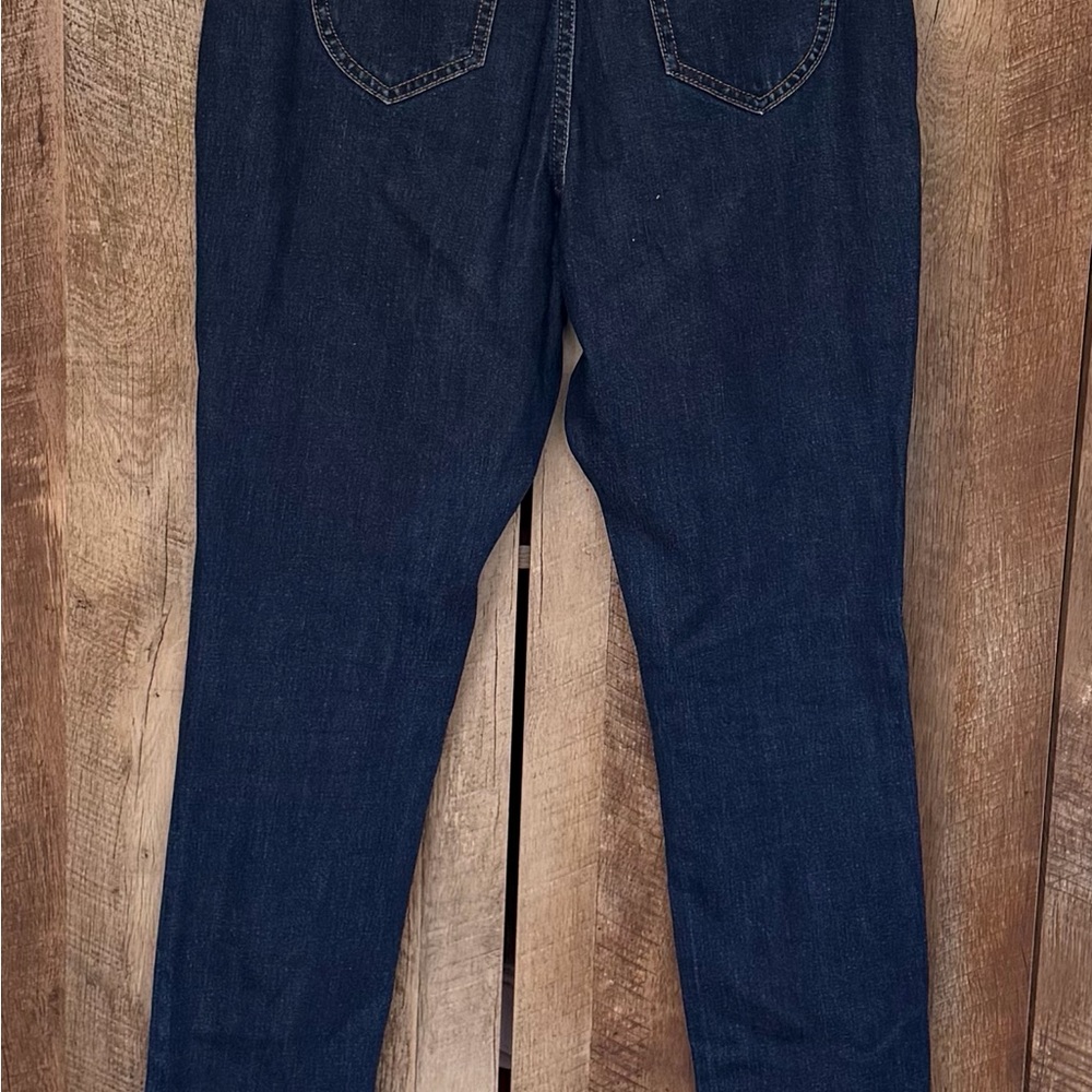 Women's Torrid Curve Rebecka High Rise Straight Leg Jeans - Dark Blue Size 27 - Picture 13 of 16